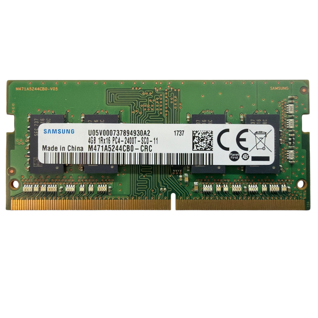 Geheugen | SO-DIMM Samsung 4Gb DDR4 / 2400 – CN M471A5244CB0-CRC (Refurbished)