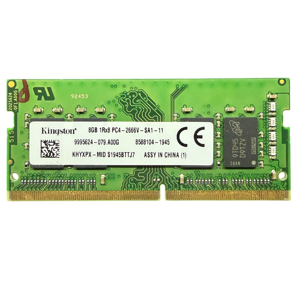 Geheugen | SO-DIMM Kingston 8Gb DDR4 / 2666V – 9995624-079.A00G (Refurbished)