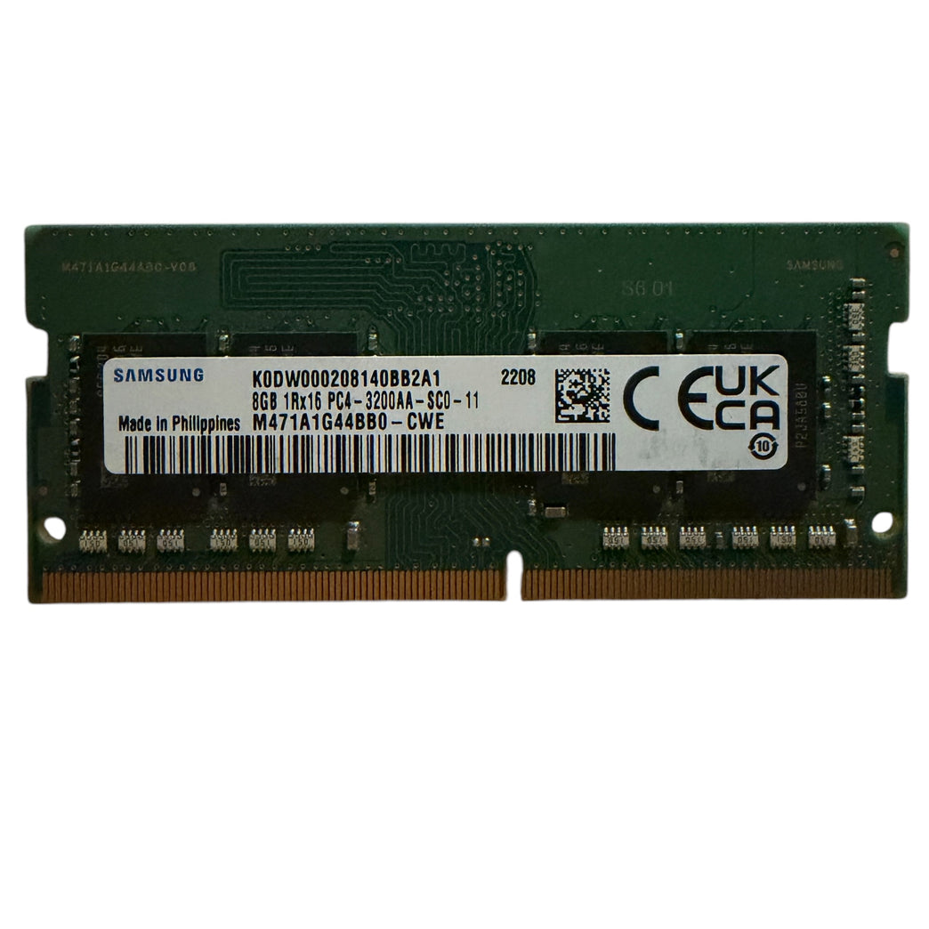 Geheugen | SO-DIMM Samsung 8GB DDR4 / 3200AA – M471A1G44BB0-CWE (Refurbished)