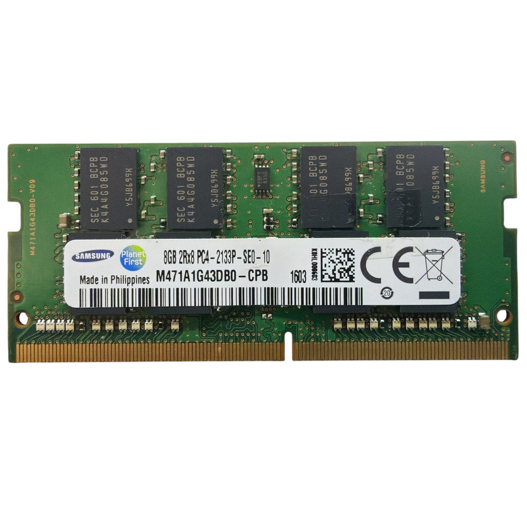 Geheugen | SO-DIMM Samsung 8Gb DDR4 / 2133 – M471A1G43DB0-CPB  (Refurbished)