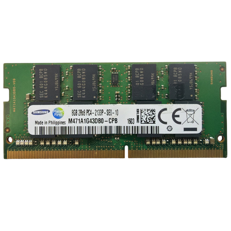 Geheugen | SO-DIMM Samsung 8Gb DDR4 / 2133 – M471A1G43DB0-CPB  (Refurbished)
