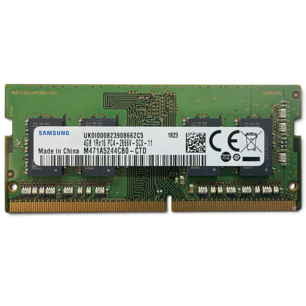 Geheugen | SO-DIMM Samsung 4Gb DDR4 / 2666V –  M471A5244CB0-CTD (Refurbished)