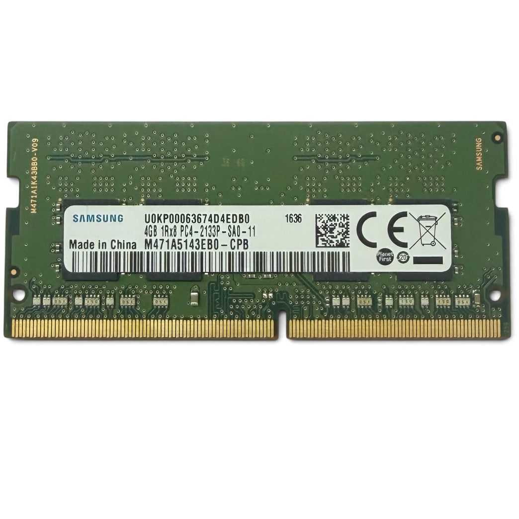 Geheugen | SO-DIMM Samsung 4Gb DDR4 / 2133T –  M471A5143EB0-CPB (Refurbished)