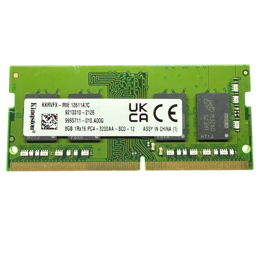 Geheugen | SO-DIMM Kingston 8Gb DDR4 / 3200AA –  9995711-010.A00G (Refurbished)