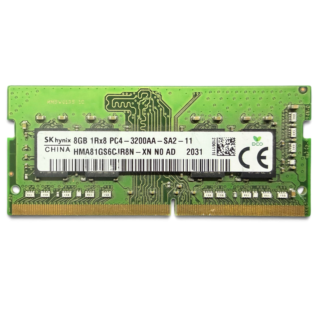Geheugen | SO-DIMM SK Hynix 8Gb DDR4 / 3200AA –  HMA81GS6CJR8N-XN (Refurbished)
